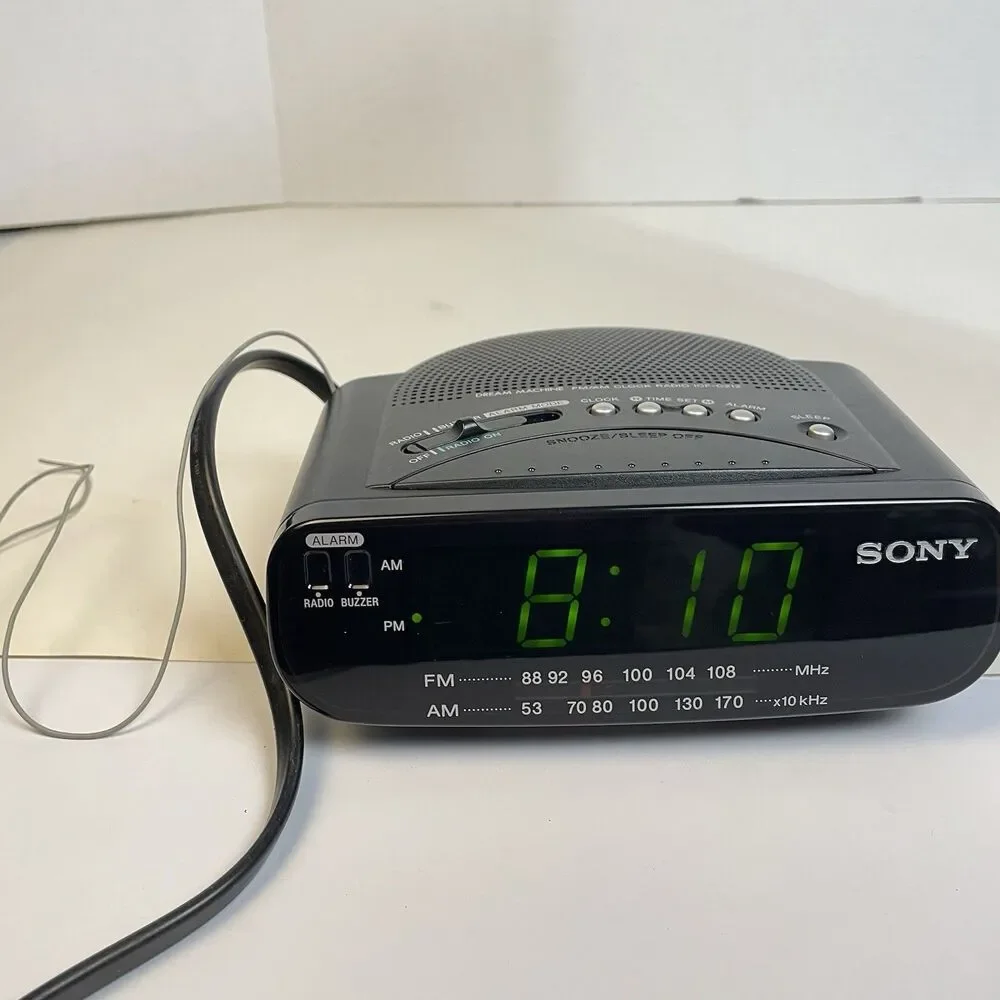 SONY Dream Machine ICF-C212 FM/AM Alarm Clock Radio Tested